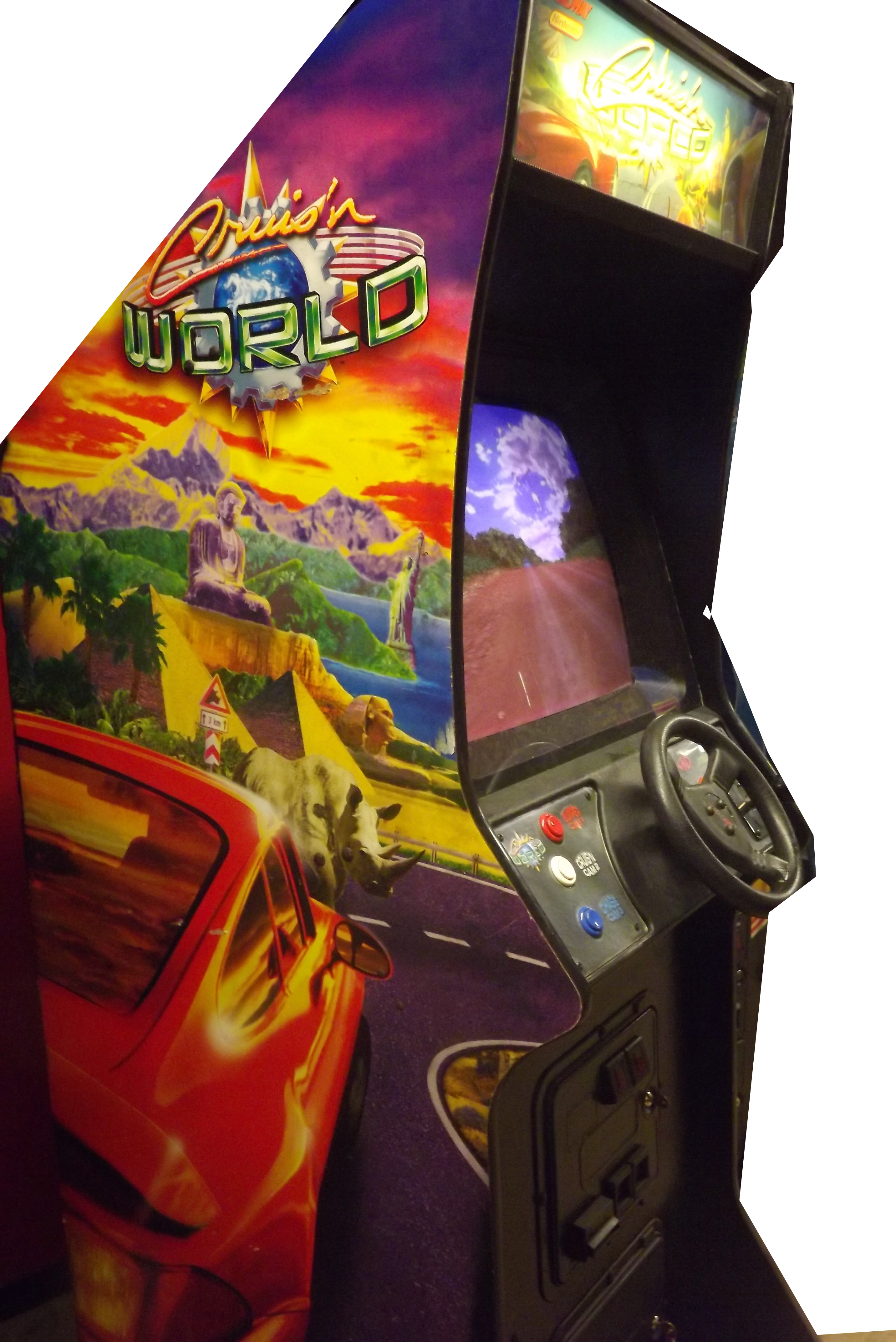 CRUIS'N WORLD Upright Arcade Machine Game for sale by ... crane schematics 